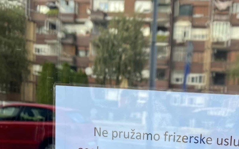 Prolaznike je nasmijala obavijest na vratima frizerskog salona, odmah će vam biti jasno zašto