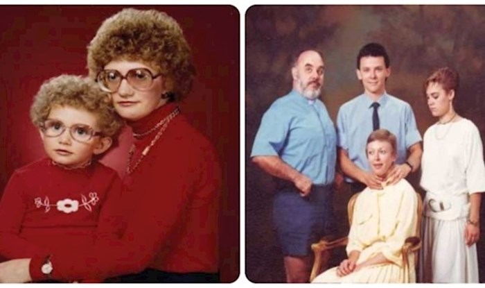 20+ bizarnih portreta iz starih obiteljskih albuma koji nisu trebali završiti na internetu