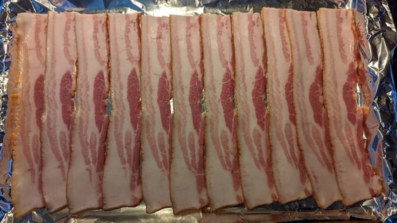 1. Savršeno narezana slanina