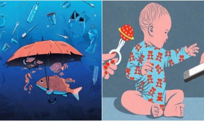 20+ potresnih ilustracija koje pokazuju surovu istinu o današnjem društvu