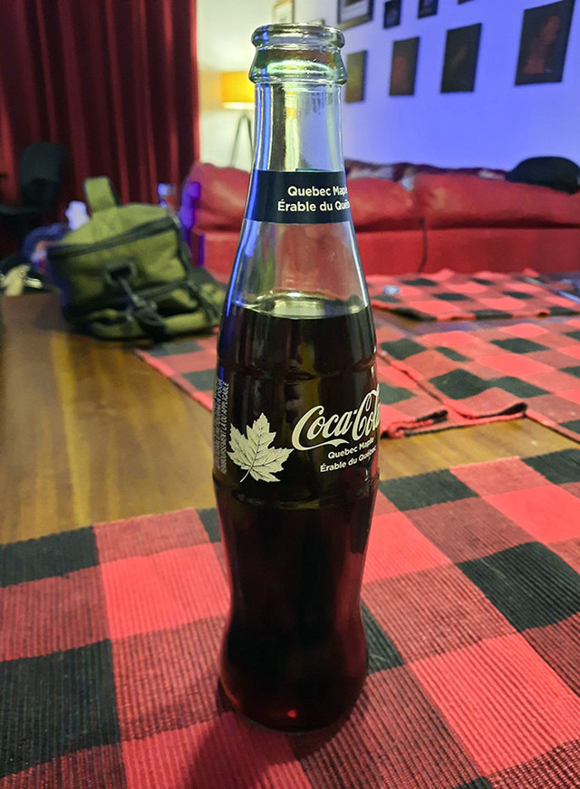 16. Cola s javorovim sirupom