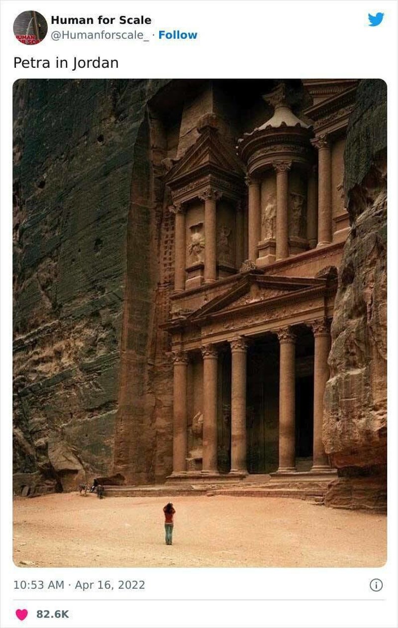 7. Petra, Jordan
