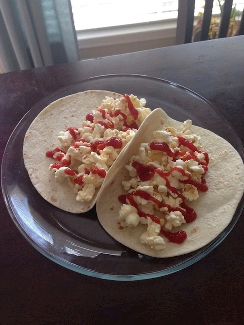 6. Tortilje s kokicama