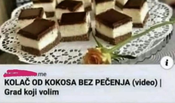 Cijeli Balkan smije se komentaru ovog tipa na FB-u, pogledajte što je napisao ispod recepta za kolač