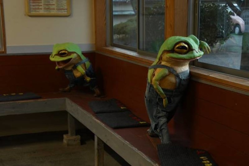 11. Žabe vam prave društvo na kolodvorima, jer se vjeruje da one donose sreću putnicima kako bi se sretno vratili kući