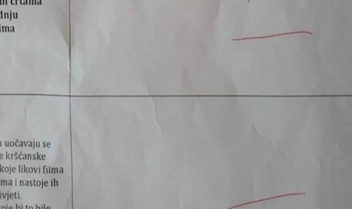 Učenik je morao ukratko prepričati radnju filma, njegov odgovor nasmijao je sve osim profesorice