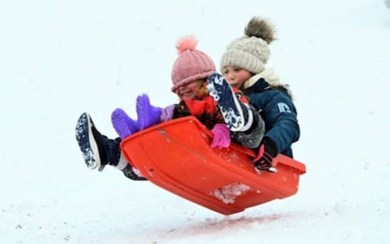 13. Njihovo prvo sanjkanje - sve im piše na licu!🥰