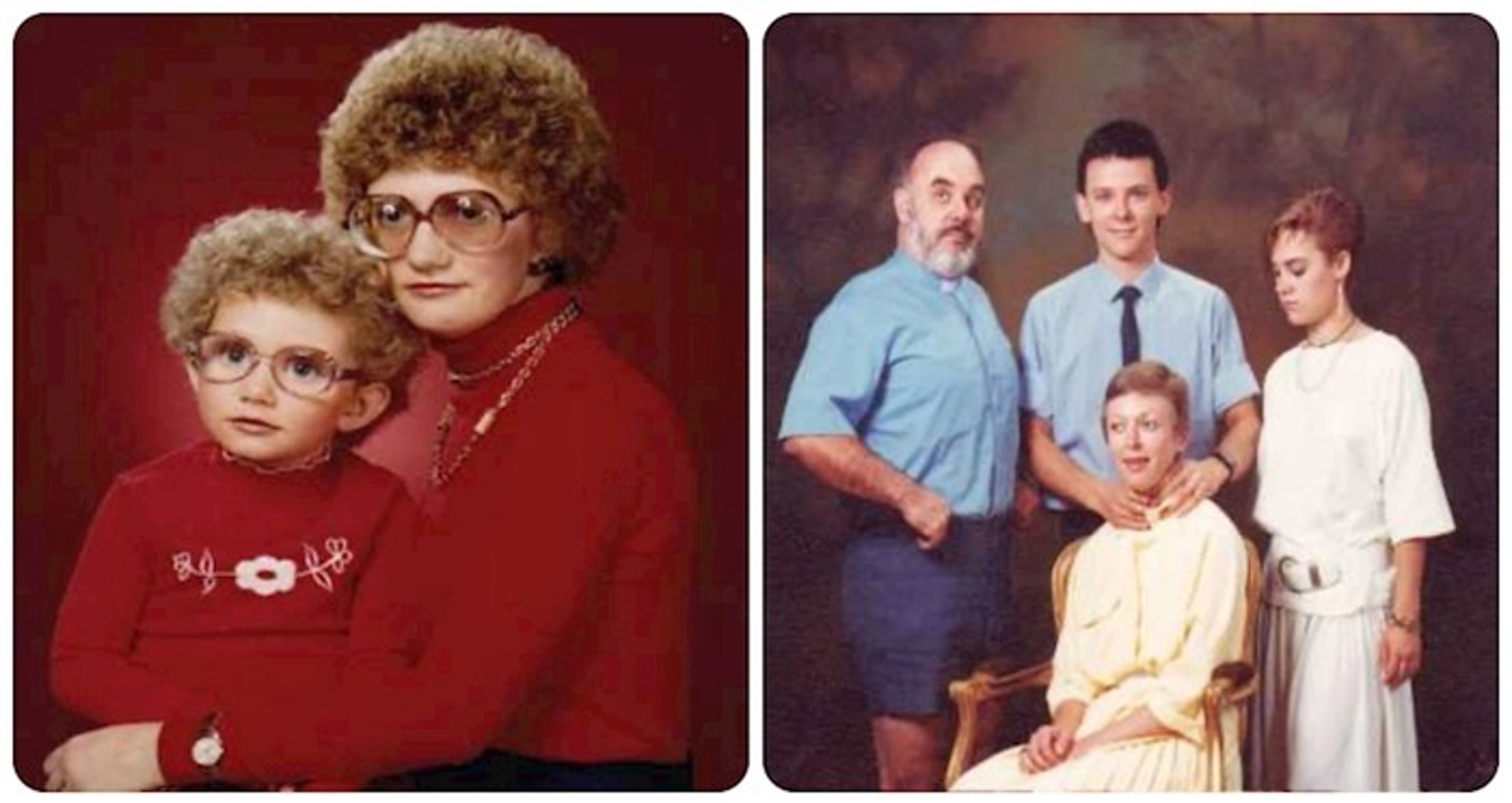20+ bizarnih portreta iz starih obiteljskih albuma koji nisu trebali završiti na internetu