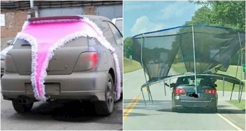 17 ekstremno čudnih situacija koje su vozači primijetili u prometu