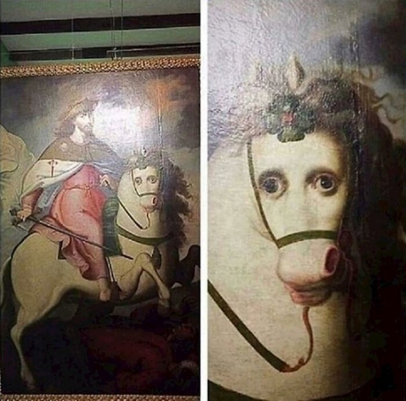 16. Urnebesan pokušaj slikanja konja