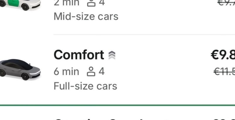 Tip je naručivao taxi pa u aplikaciji primijetio nesvakidašnju opciju, fotka je hit u cijeloj zemlji