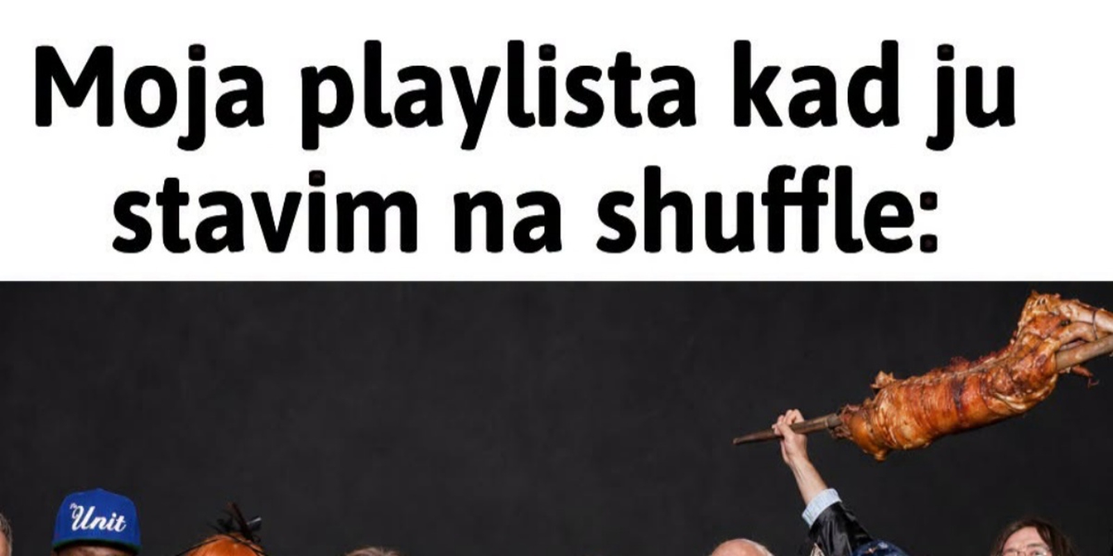 Fora pokazuje kako izgleda shuffle playlista prosječnog Hrvata, urnebesna je i totalno pogođena