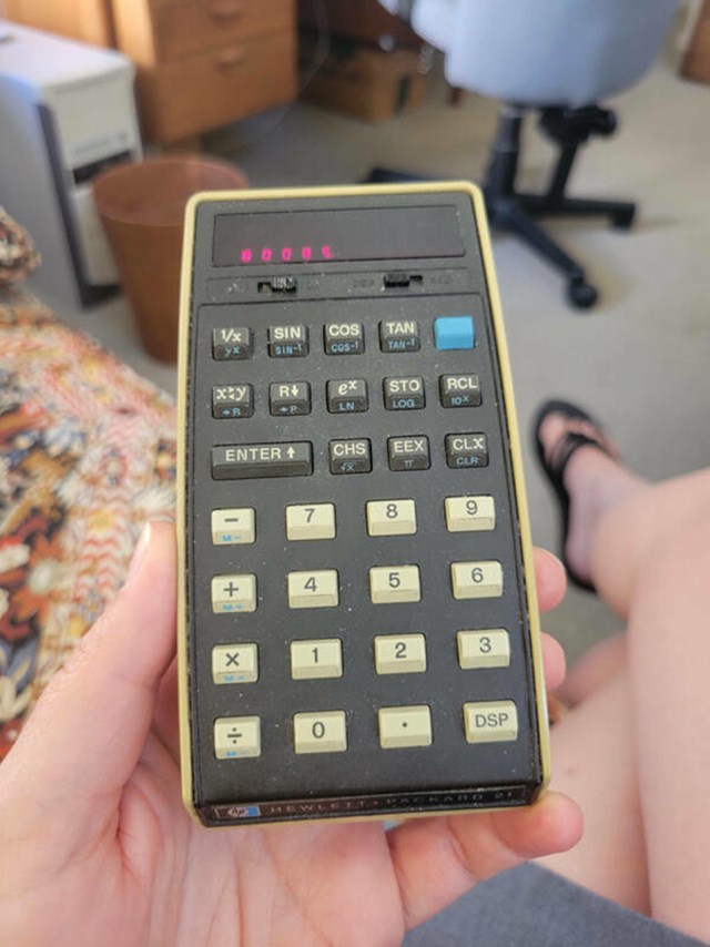2. Kalkulator moga djeda iz 1965. godine