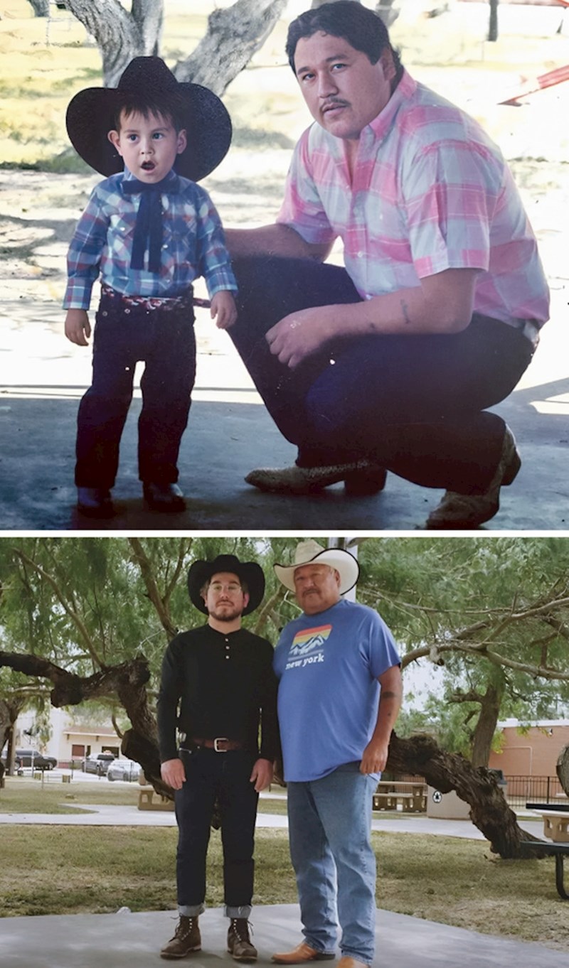 12. Rekreacija fotke iz parka, 20-ak godina nakon