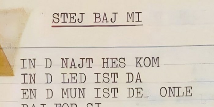 Balkanac je za lakše izvođenje zapisao tekst legendarne pjesme, prasnut ćete u smijeh kad ga vidite