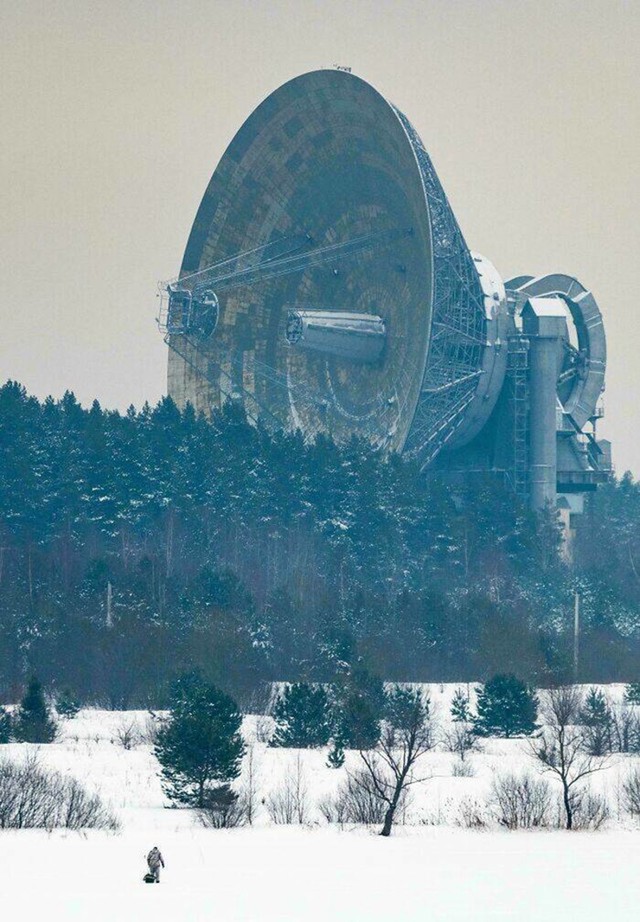 Radio teleskop iz sovjetske ere