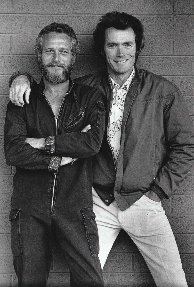 16. Paul Newman i Clint Eastwood