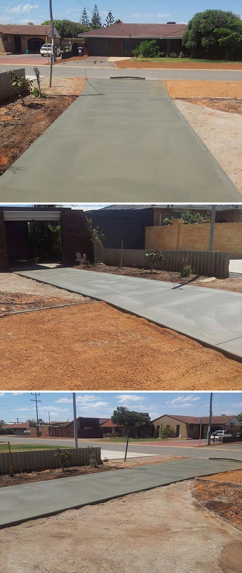 5. Netko je pogriješio kuću i betonirao krivi prilaz. Ta osoba se, naravno, nije žalila.