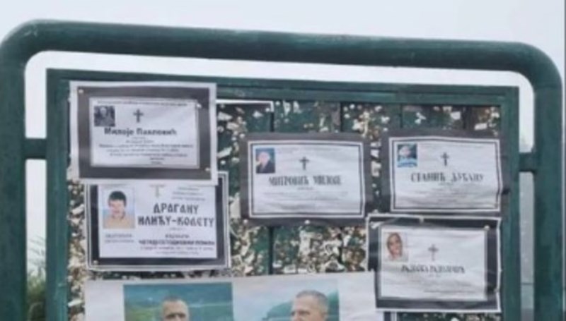 Prizor iz jednog sela u Srbiji obišao je Balkan, pogledajte što je netko stavio ispod osmrtnica