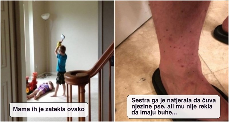 17 smiješnih obiteljskih fotki koje će vas podsjetiti zašto je imati braću i sestre najveće blago