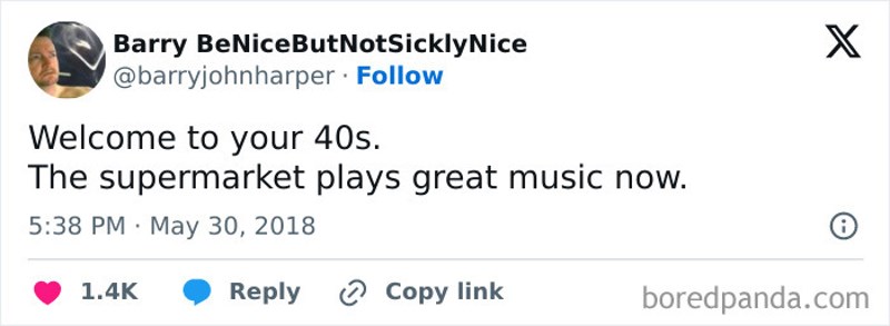 Dobrodošli u četrdesete, u dućanima sad puštaju baš cool muziku