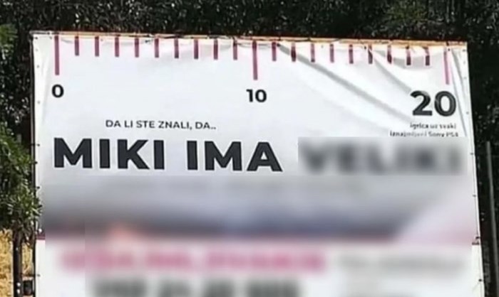 Netko je u BiH postavio nevjerojatan jumbo plakat, ljudi pišu da nešto bolje nikad nisu vidjeli