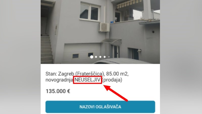 Zagrepčanka za 135 tisuća eura prodaje stan koji je neuseljiv, razlog zašto je fascinantan!