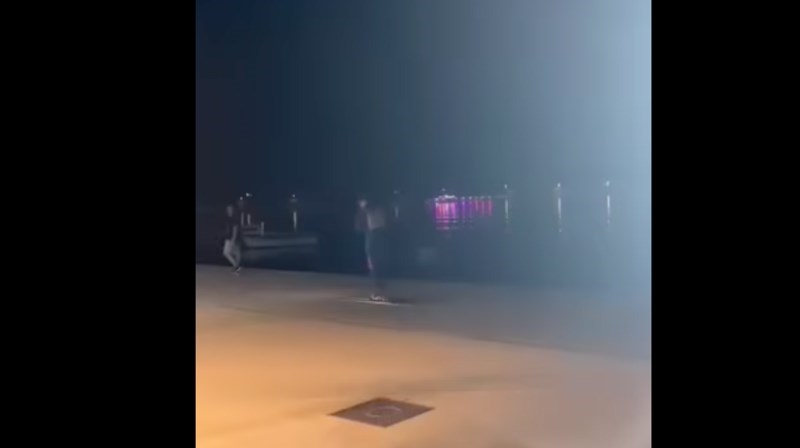 Scenu koja se odvila sinoć na rivi u Dalmaciji jednostavno je nemoguće objasniti, morate vidjeti