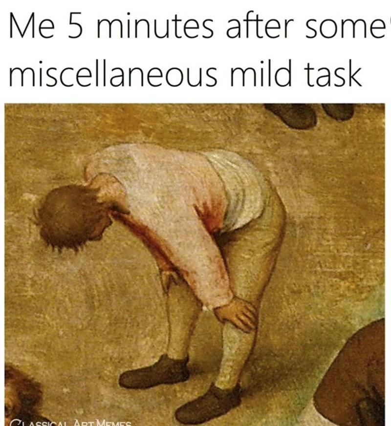 Ja, 5 minuta nakon što sam potrčao 3 metra