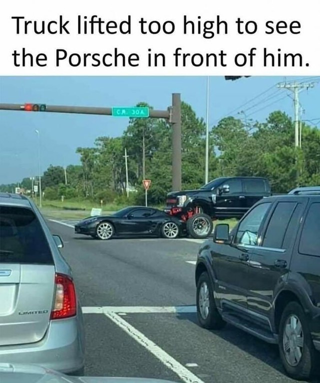 Nije vidio Porsche ispred sebe
