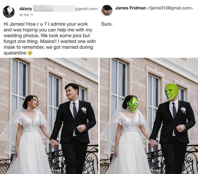 Nemamo maske na slikama, možeš li ih dodati?