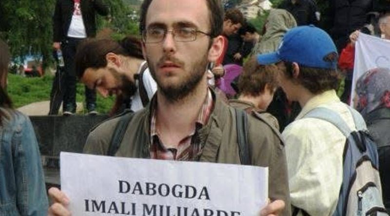 Prosvjednik iz Srbije ima najluđu poruku ikad, ovo morate vidjeti