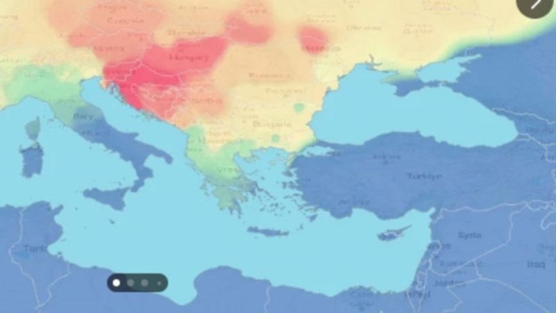 Mapa pokazuje s kojim narodima Hrvati dijele najvi&#x161;e gena, ovo je jako zanimljivo