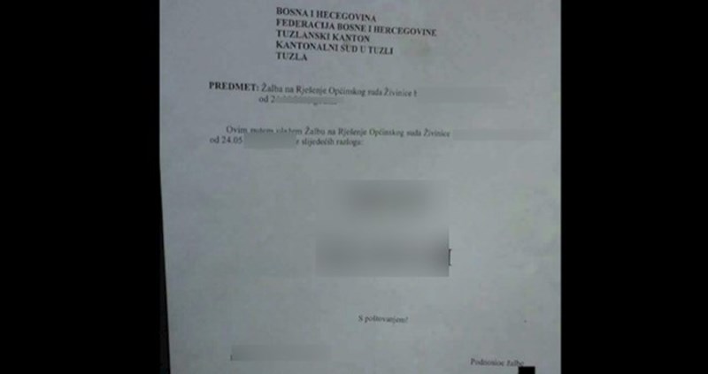 Žalba na presudu iz BiH osvaja internet: Pogledajte kako je s 2 riječi dokazao da nije kriv