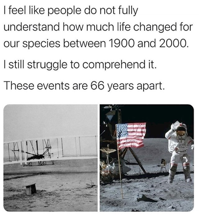 Od prvog leta do prvog leta na Mjesec prošlo je samo 66 godina