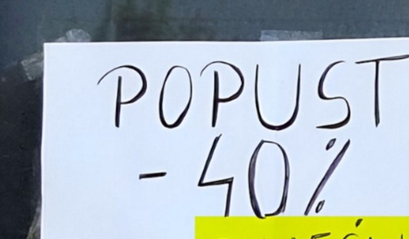 U Dalmaciji je snimljen najnepismeniji popust godine, teško je povjerovati da je ovo netko napisao