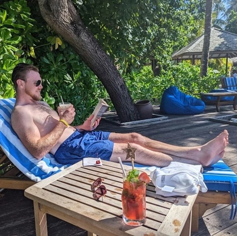 12. "Trebalo mi je nekoliko trenutaka da skužim gdje mu je stopalo"