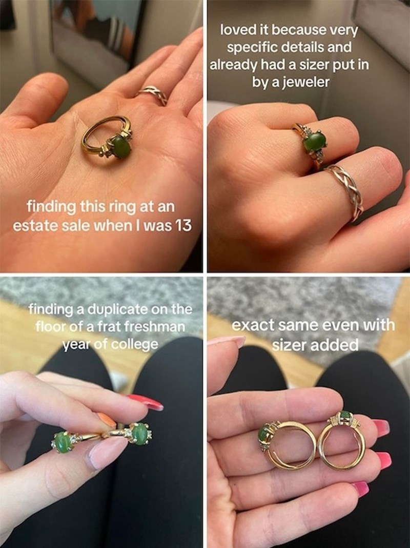 Kupila sam ovaj prsten kad sam imala 13 godina