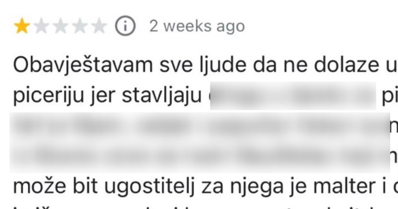 Mrežama se širi najluđa recenzija restorana ikad, morate vidjeti što je majstor napisao