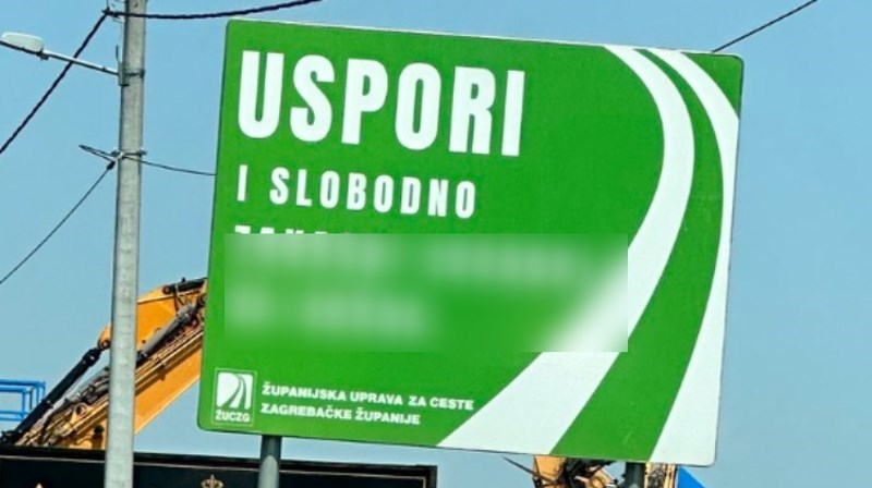 U okolici Zagreba osvanuli su jako zanimljivi plakati pored ceste, ovo morate vidjeti!