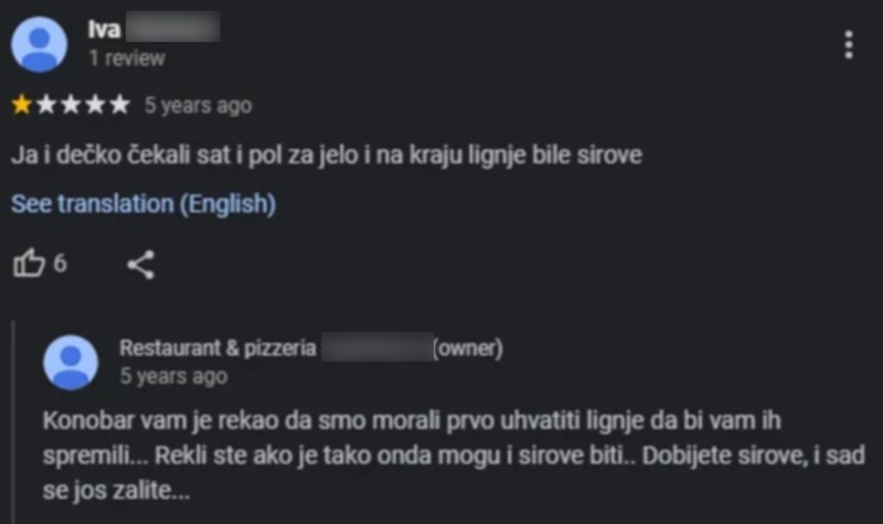 Šire se nove poruke najbrutalnijeg vlasnika restorana u Dalmaciji, tip je postao hit u regiji