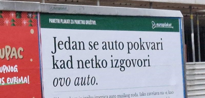 U Zagrebu su osvanuli neobični plakati, pola ljudi ne kuži što na njima piše