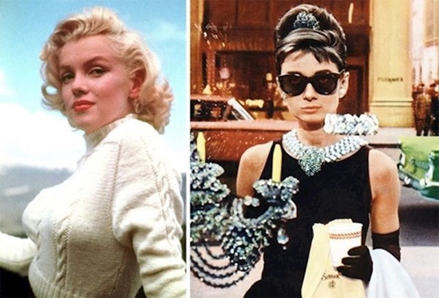 Marilyn Monroe bila je u kombinacijama za glavnu ulogu u filmu Doručak kod Tiffanyja