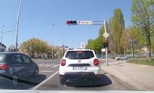 Nevjerojatan video iz Zagreba: Je li ovo najbezobrazniji prolazak kroz crveno ikad?