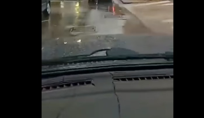 Širi se bizarna snimka iz Šibenika, morate vidjeti što je tip snimio na cesti