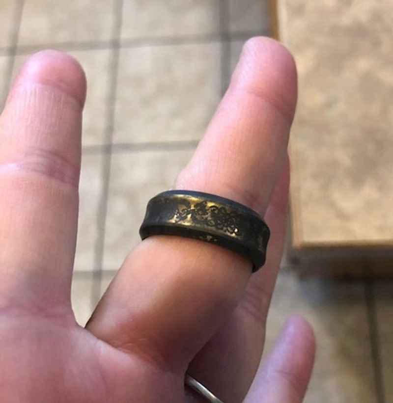 U vrtu sam pronašla ovaj prsten