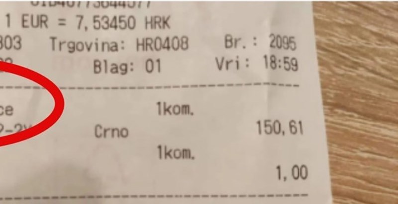 Kupac je na svojem računu primijetio uznemirujuć detalj i morao ga svima pokazati, ovo je baš čudno