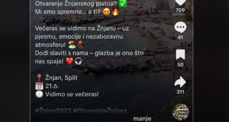 Grad Split je pozvao građane da dođu na novi Žnjan, svi im se rugaju zbog jednog detalja u objavi