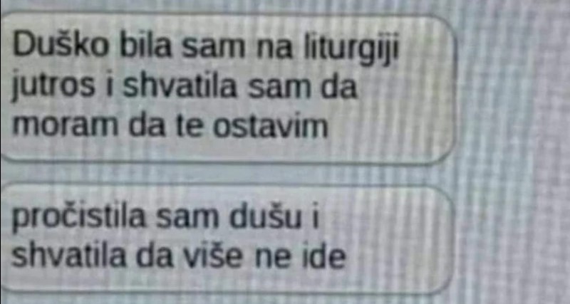 Odlučila je ostaviti dečka porukom, ljudi umiru od smijeha na njegovo pitanje za kraj