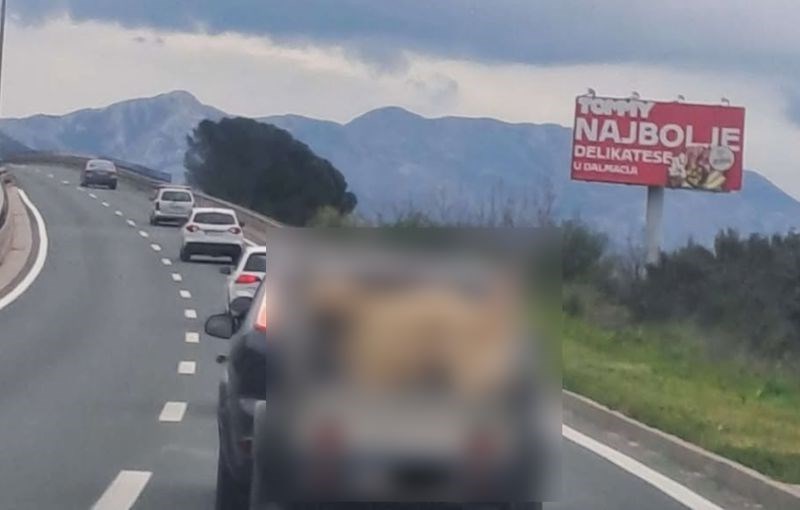 Scena sa ceste kraj Splita širi se društvenim mrežama, ljudi su u šoku kad vide tko je u prikolici